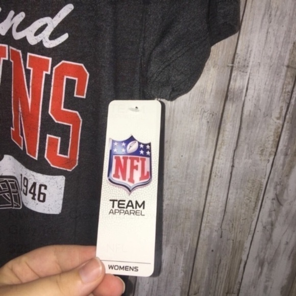 NWT NFL Cleveland Browns Dark Grey Tee - Picture 4 of 5